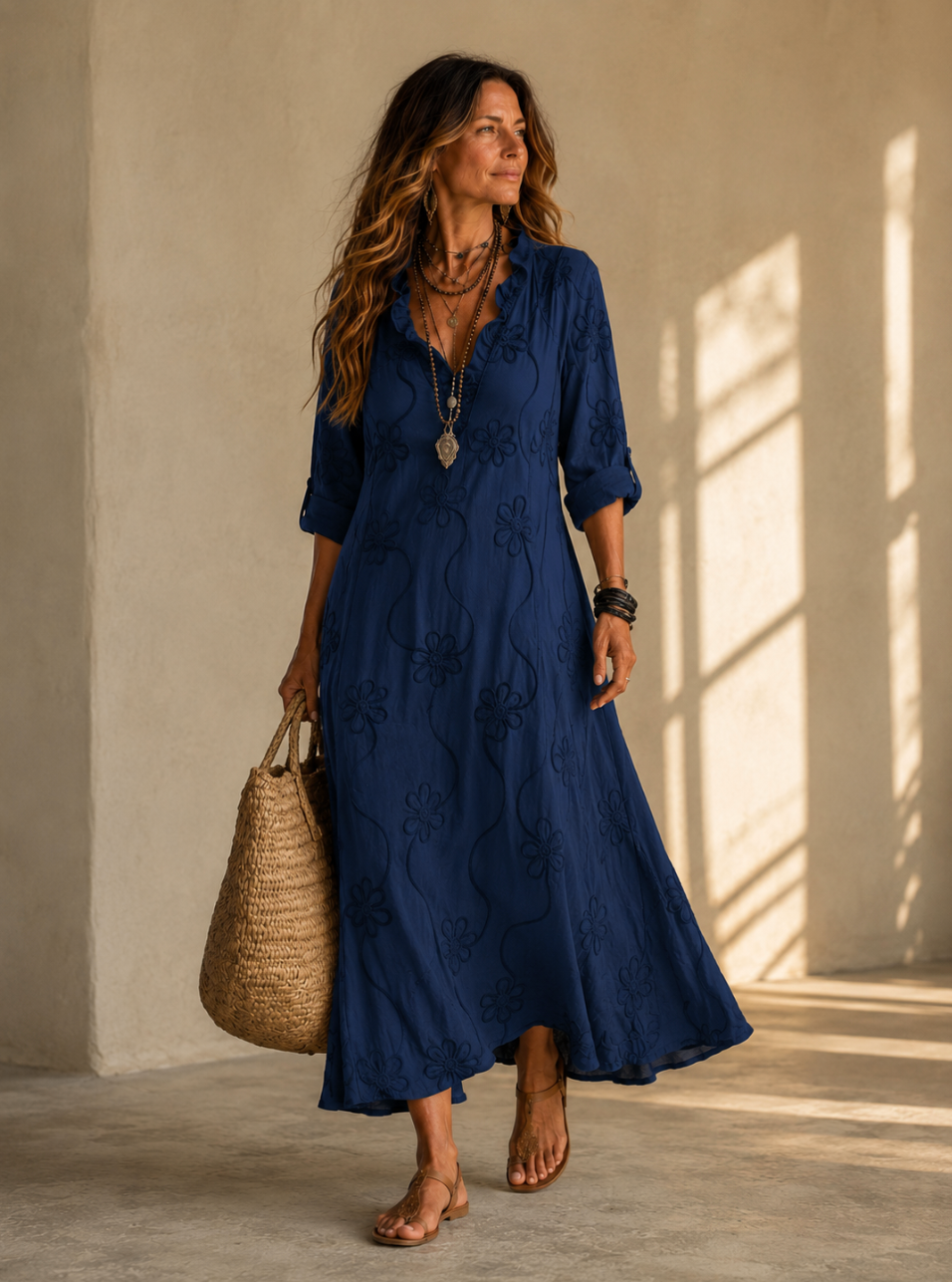 Sienna Tummy-Control Floral Summer Dress