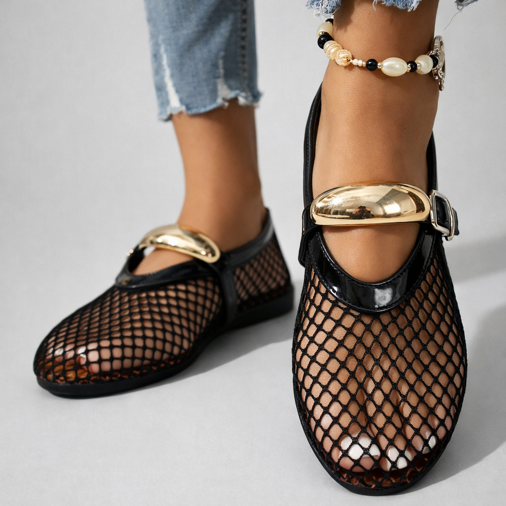 Arlena Classic Mary Jane Flat Shoes