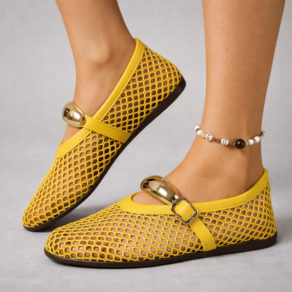 Arlena Classic Mary Jane Flat Shoes
