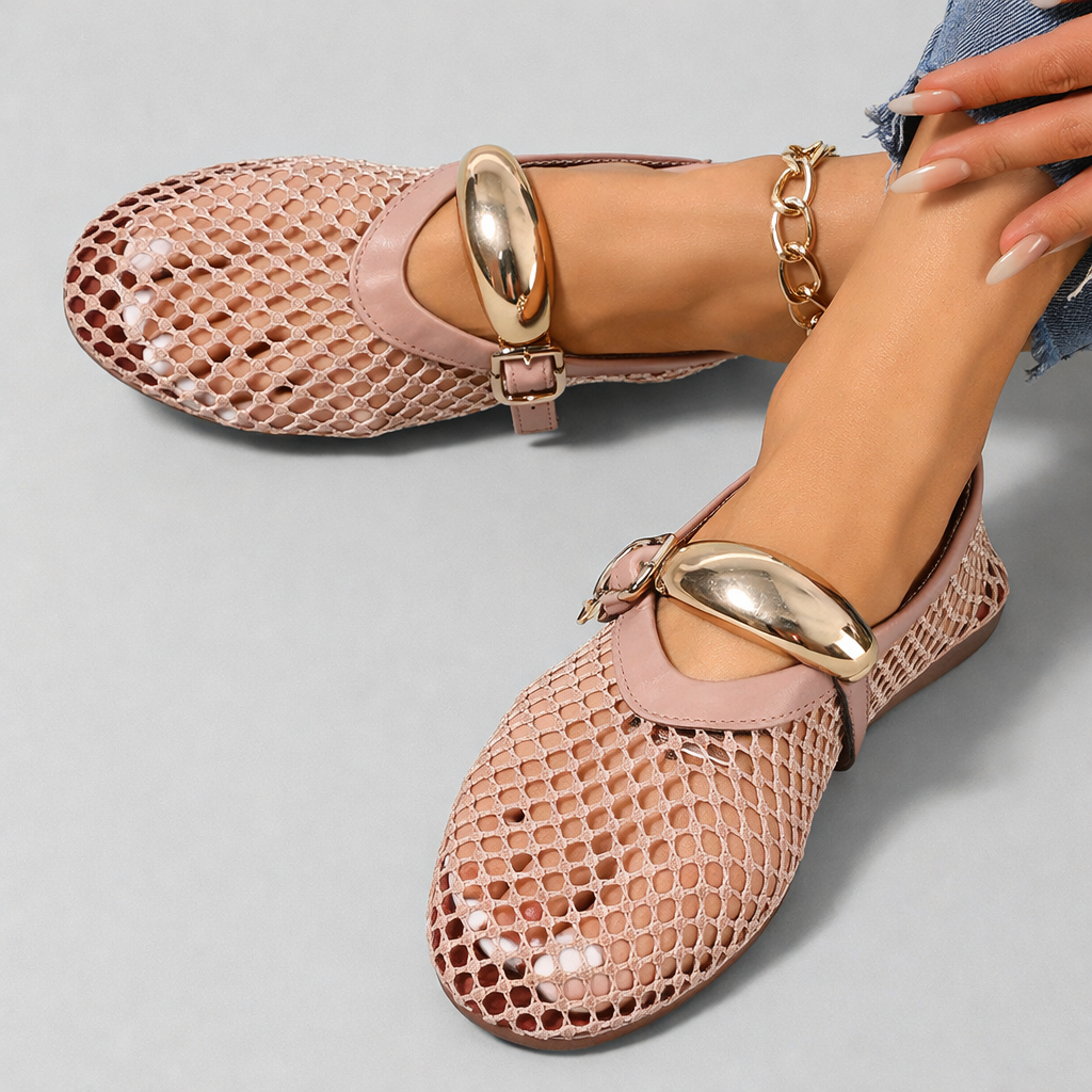Arlena Classic Mary Jane Flat Shoes