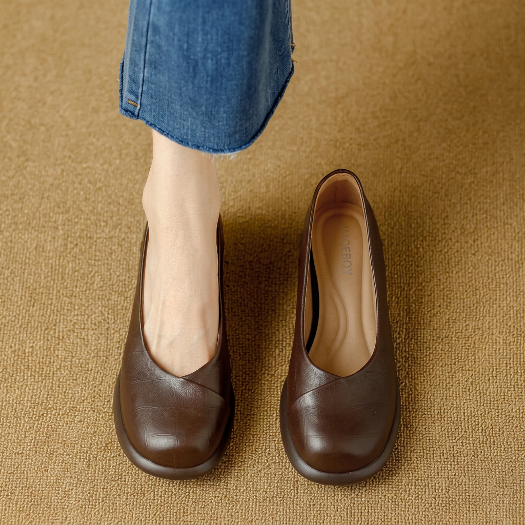 Christina Chunky Heeled Shoes