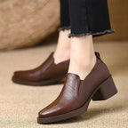 Carolyn Chunky Heeled Pumps