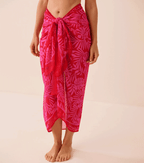 Adjustable shoulder straps Red Print Cut Out Swimsuit Set(s)
