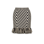Ruffle Striped Print Swimsuit Set(s)