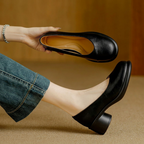 Christina Chunky Heeled Shoes