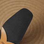 Oriel Square Leather Pumps