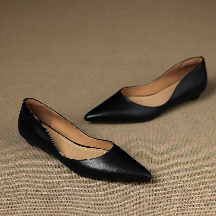 Authentic Leather Flats by Arla