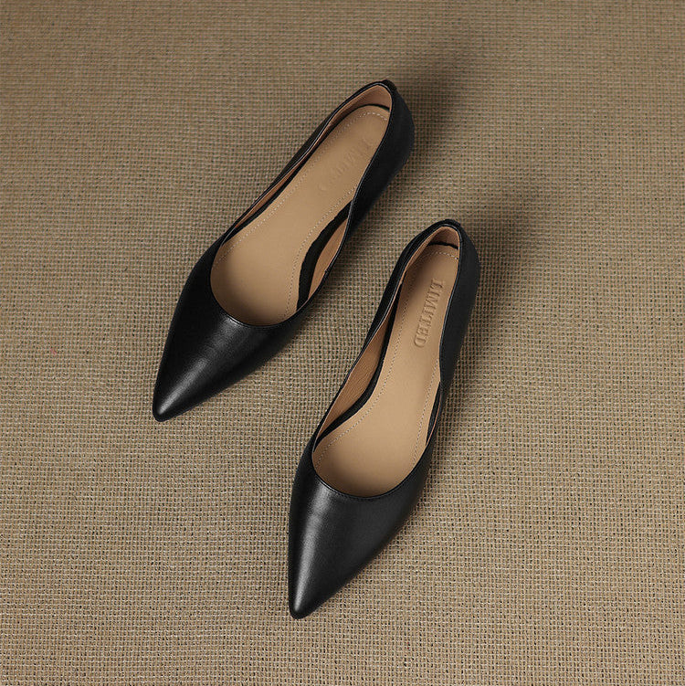 Authentic Leather Flats by Arla