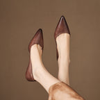 Authentic Leather Flats by Arla