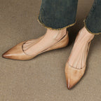 Authentic Leather Flats by Arla