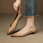 Authentic Leather Flats by Arla