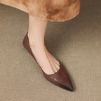 Authentic Leather Flats by Arla