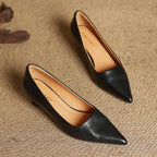 Serane Leather High Heels