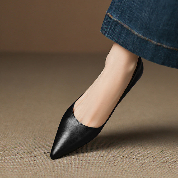 Authentic Leather Flats by Arla