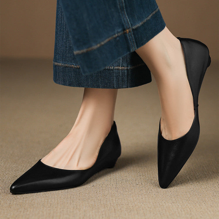 Authentic Leather Flats by Arla
