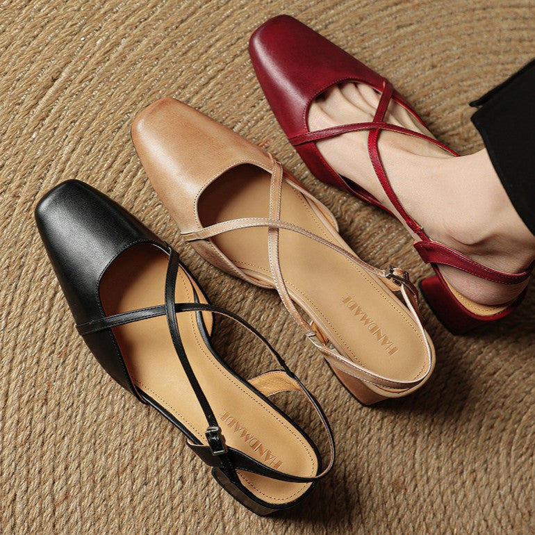 Valenne Premium Leather Heels