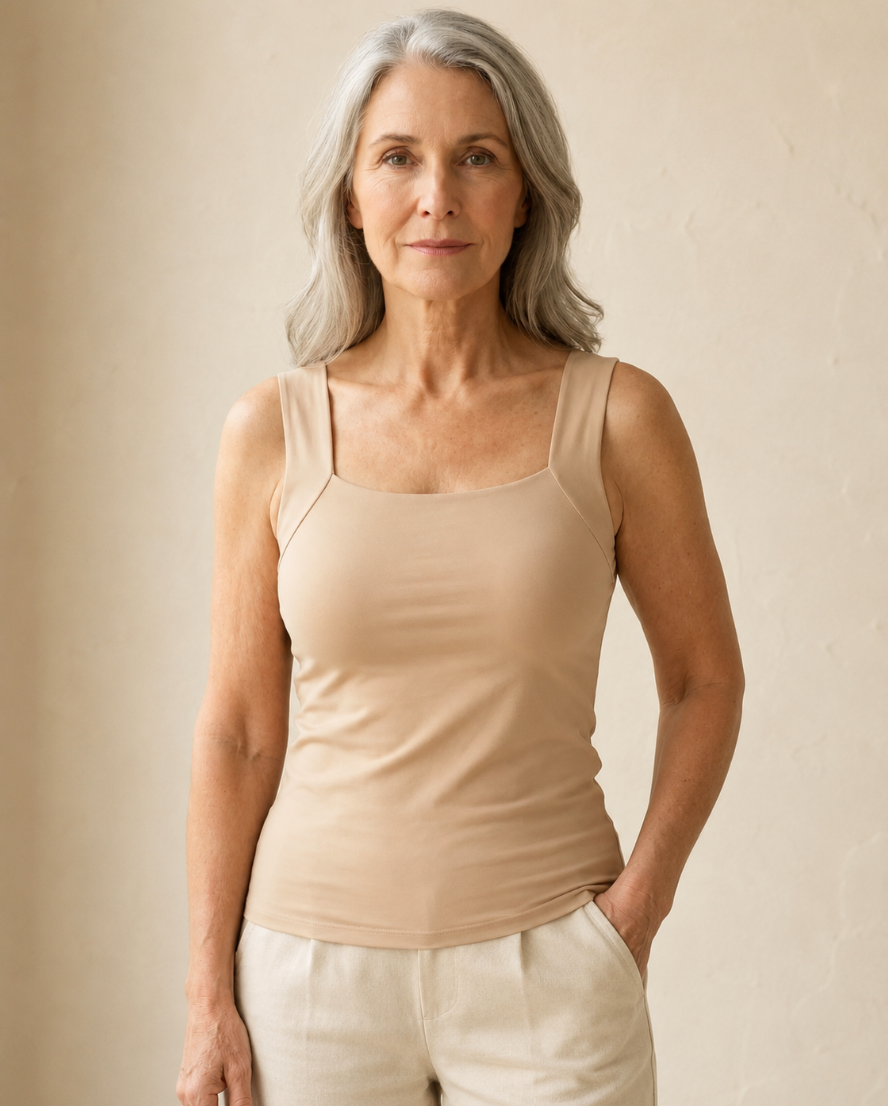 Roxanne | Built In Comfort Bra Tanktop