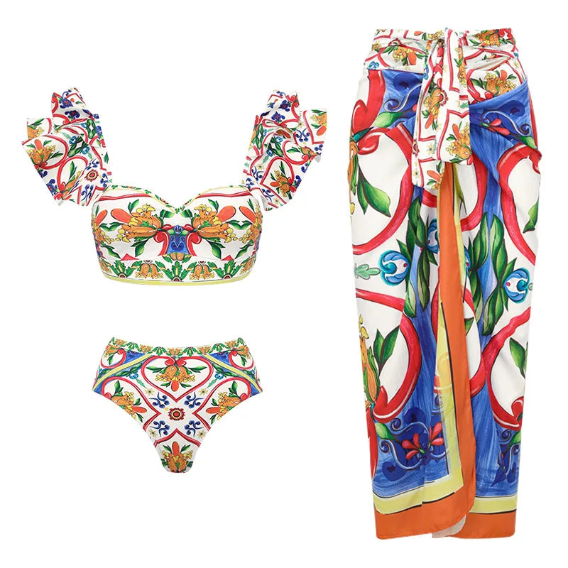 Women's Swimwear with cover up