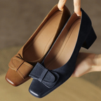 Roselle Leather High Heels