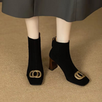 Velvet Opium Ankle Boots