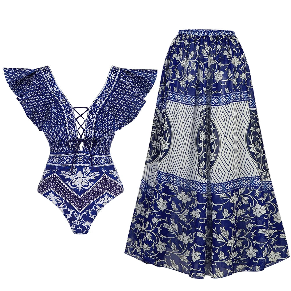 Women's Swimwear with cover up