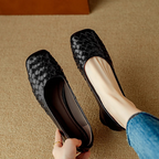 Marcelle Genuine Leather Ballet Flats