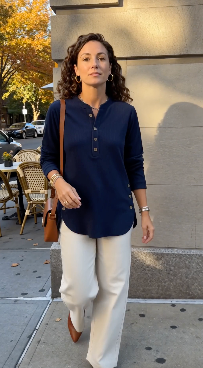 Neris™ | Modern Knit Top with Long Sleeves
