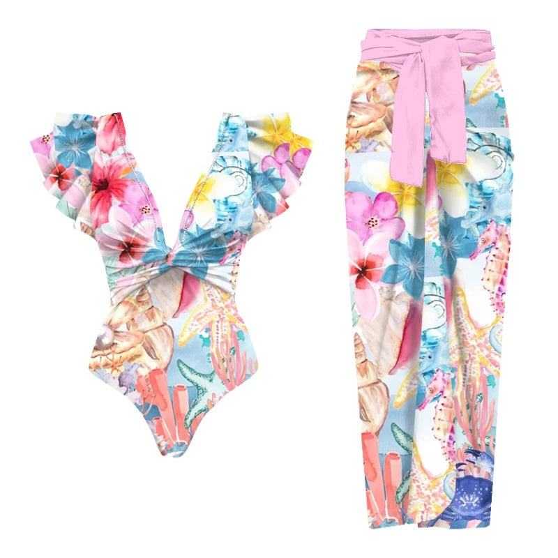 Women's Swimwear with cover up