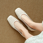 Marcelle Genuine Leather Ballet Flats