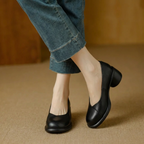Christina Chunky Heeled Shoes