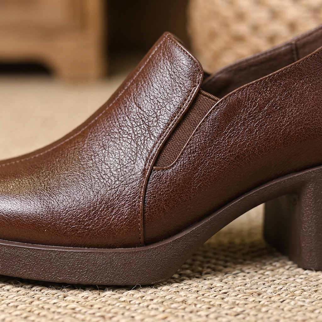 Carolyn Chunky Heeled Pumps