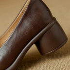 Christina Chunky Heeled Shoes