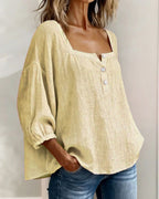 Lumi™ | Casual Button Blouse