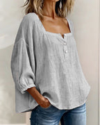 Lumi™ | Casual Button Blouse