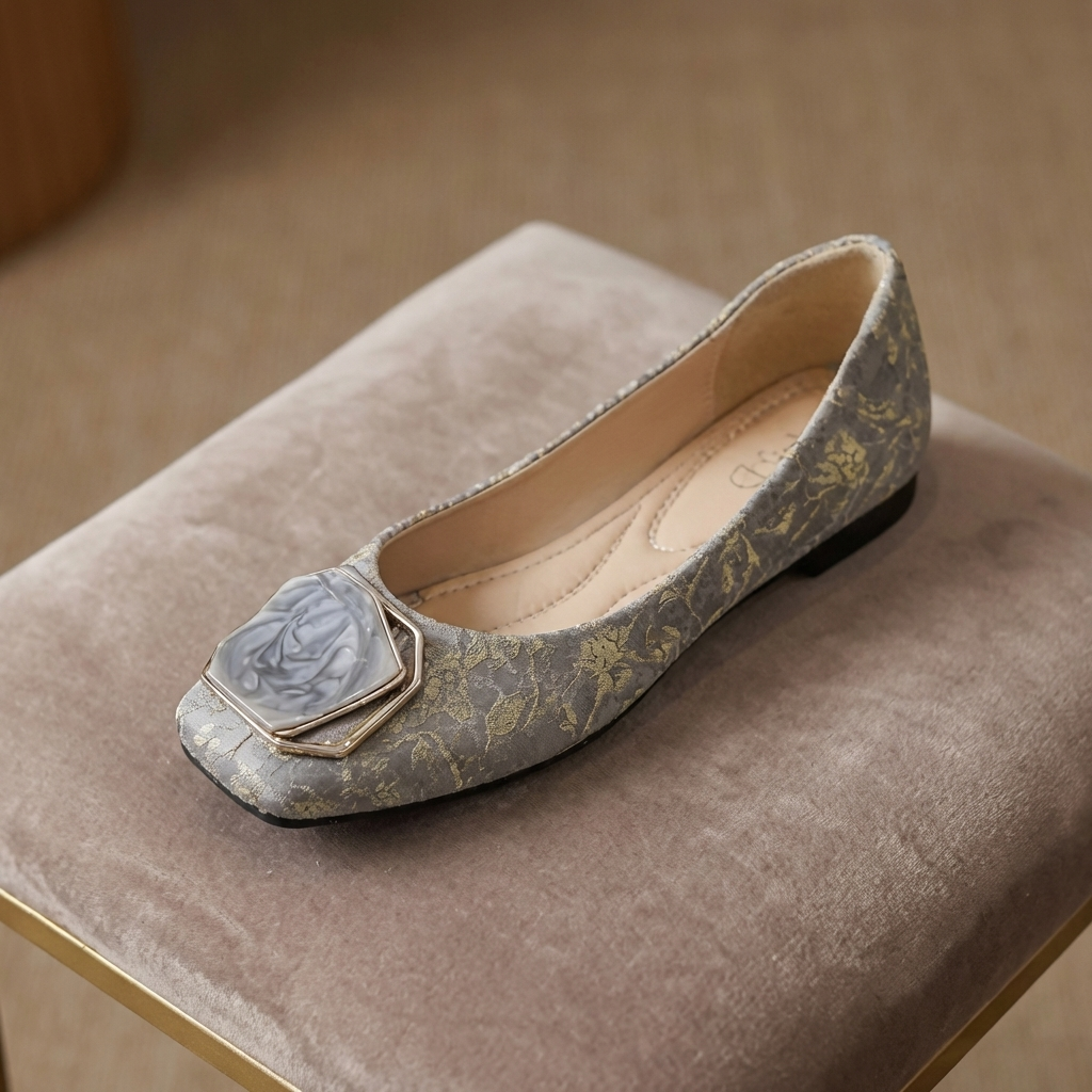 Liora Mesh Ballerina Flats