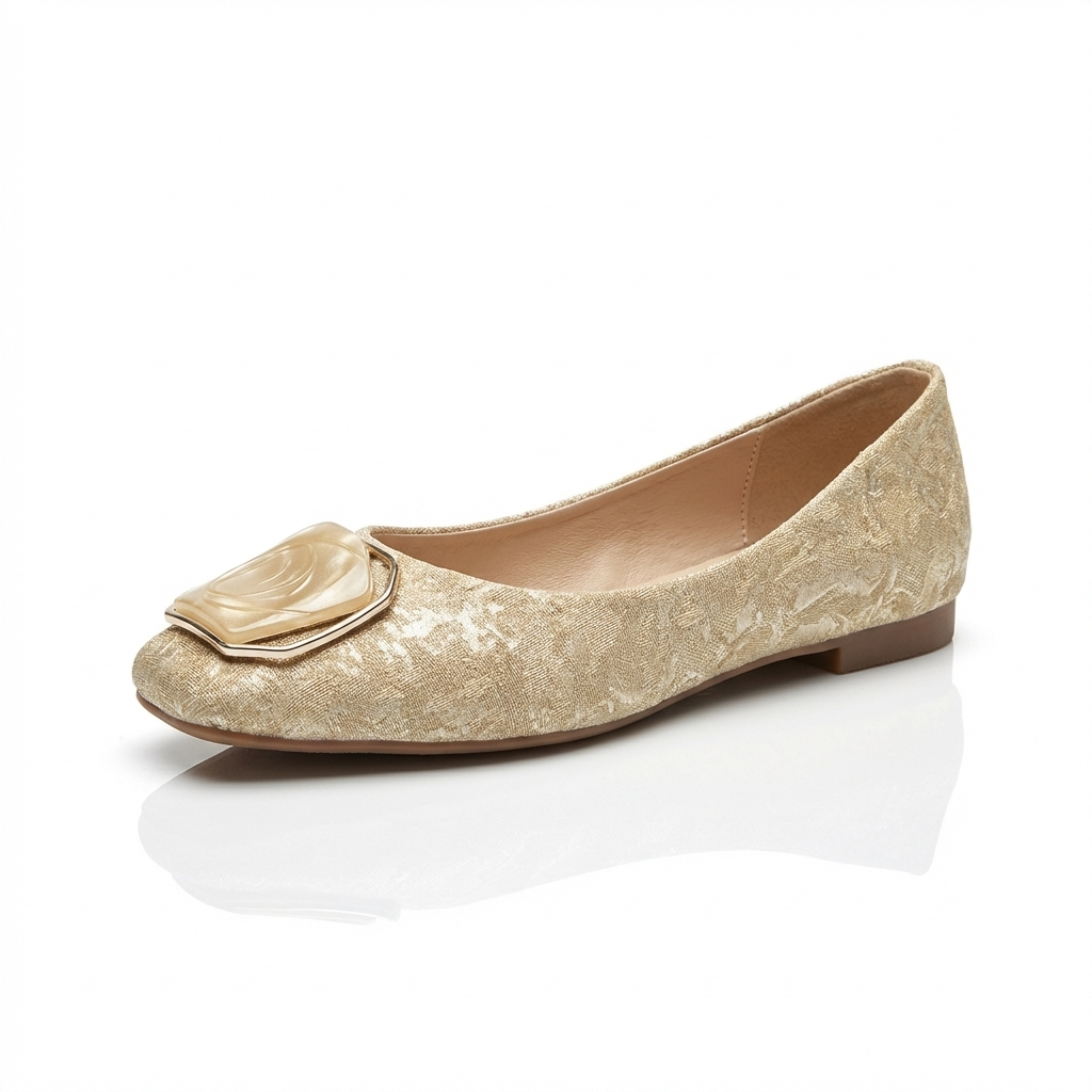Liora Mesh Ballerina Flats