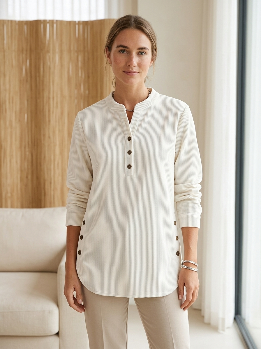 Neris top off white
