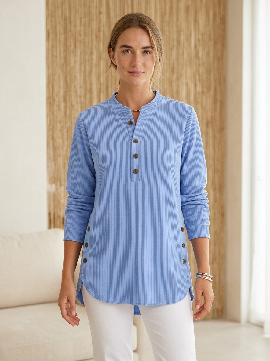 Neris top light blue